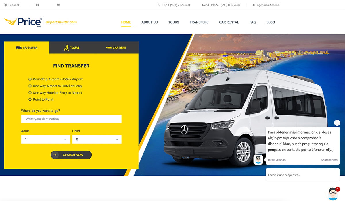 price-airport-shuttle Proyecto Price Airport Shuttle